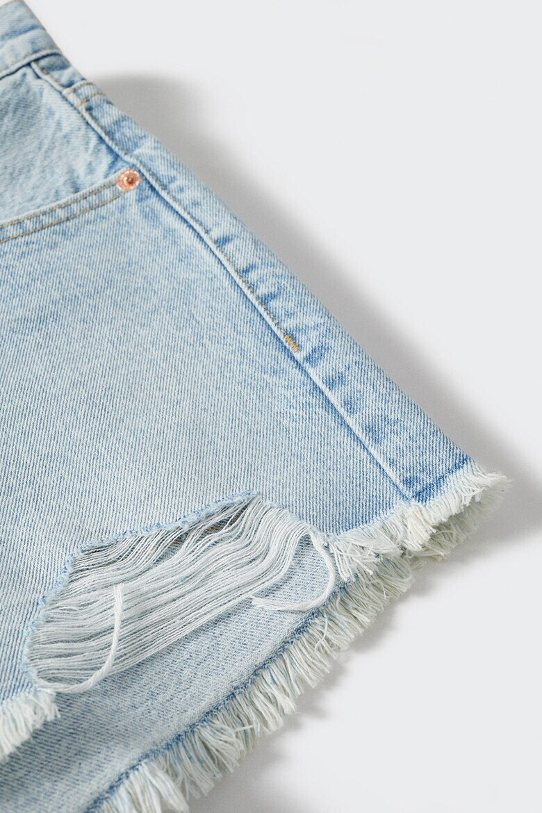 Mango Дънки Hailey със захабен ефект - Pepit.bg