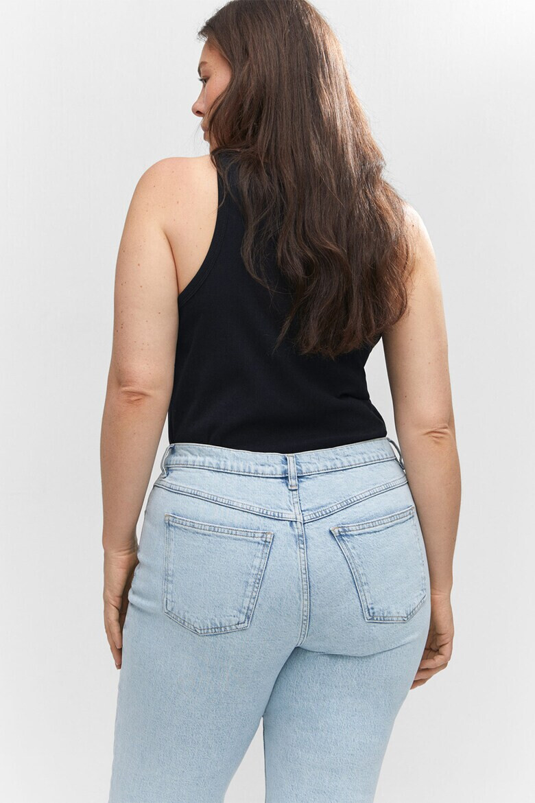 Mango Дънки Mom-Fit с висока талия - Pepit.bg