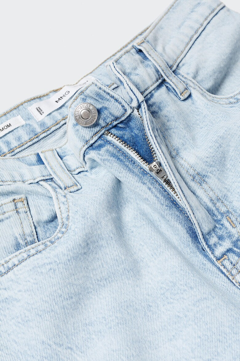 Mango Дънки Mom-Fit с висока талия - Pepit.bg