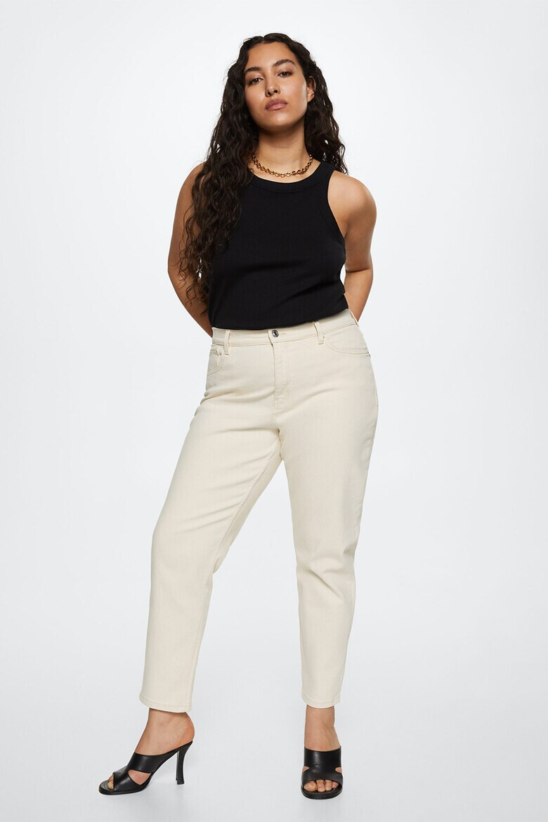 Mango Дънки New Mom Fit - Pepit.bg