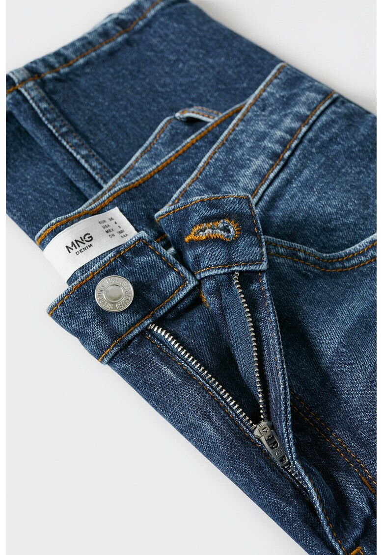 Mango Дънки New Mom стил Mom с висока талия - Pepit.bg