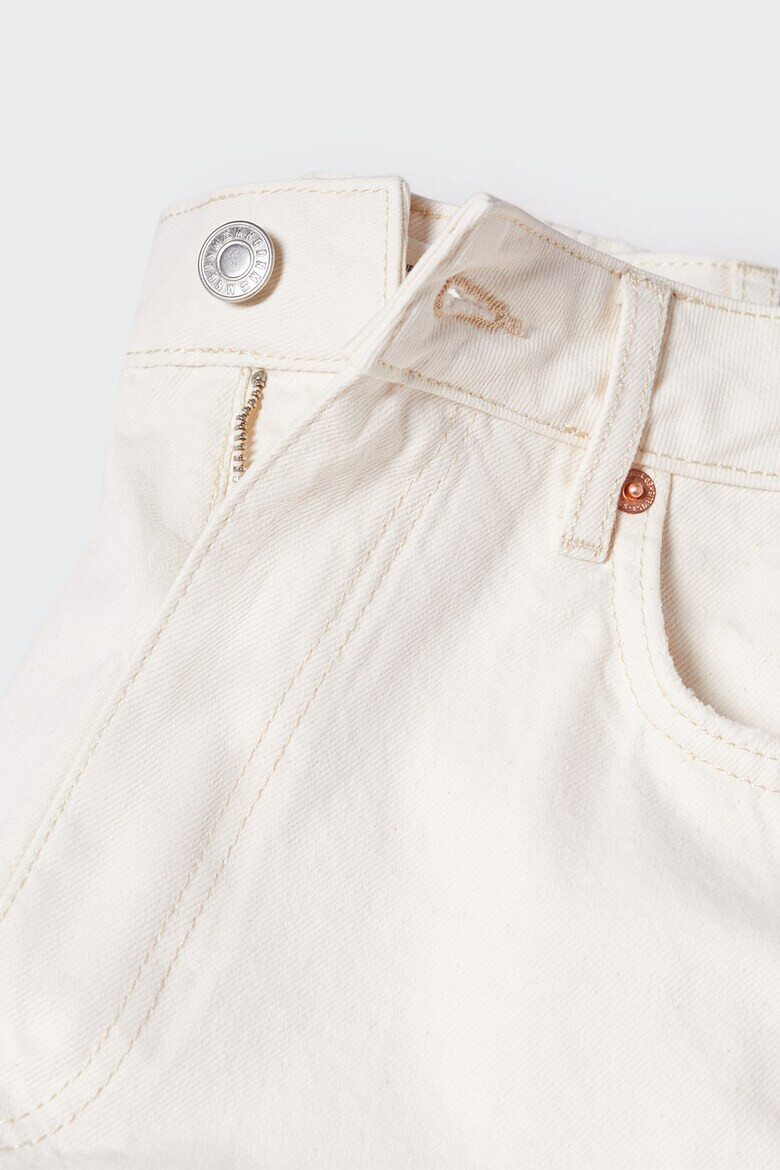 Mango Дънки стил Mom Fit с висока талия - Pepit.bg