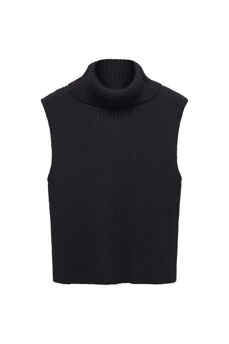 Mango Елек тип поло с вълна Rollvest - Pepit.bg