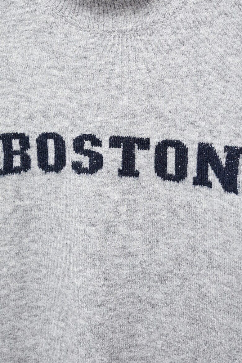 Mango Фино плетен пуловер Boston - Pepit.bg