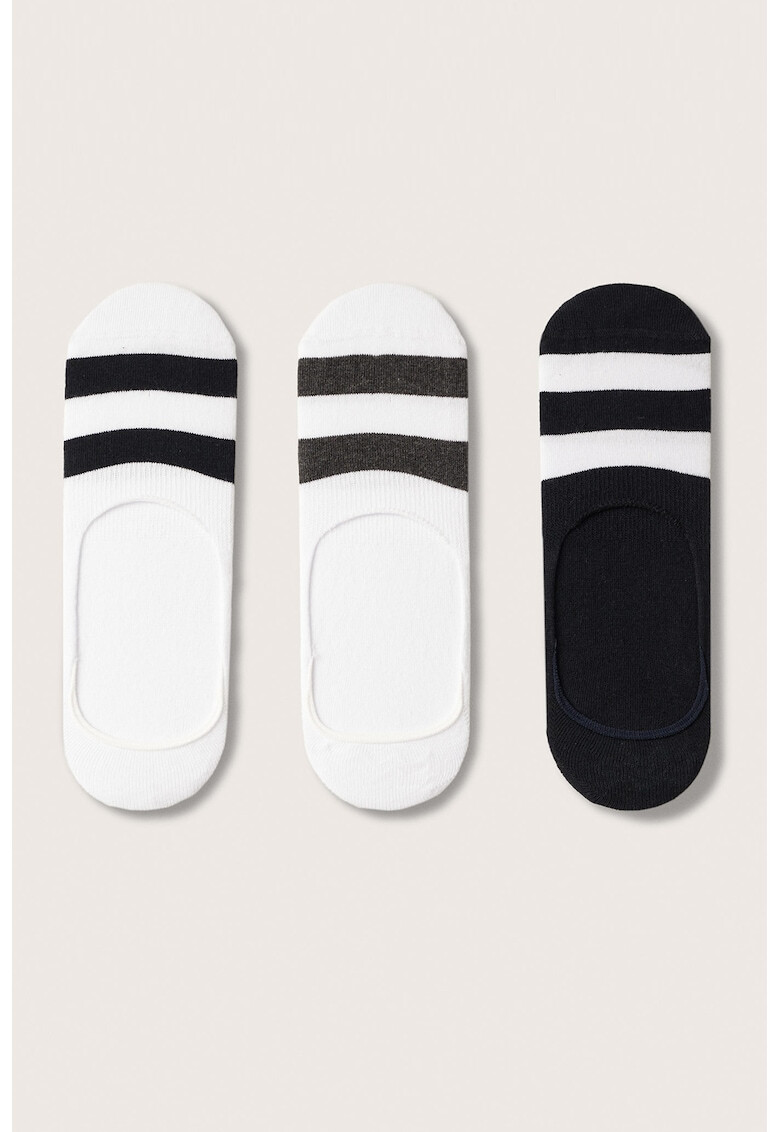 Mango Изрязани чорапи Pinkra - 3 чифта - Pepit.bg