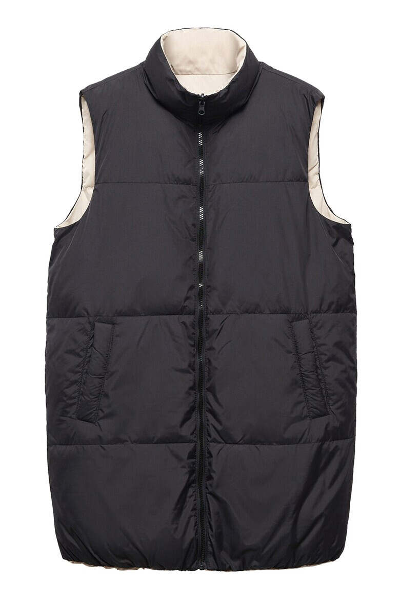 Mango Капитониран двулицев елек Long-Line - Pepit.bg