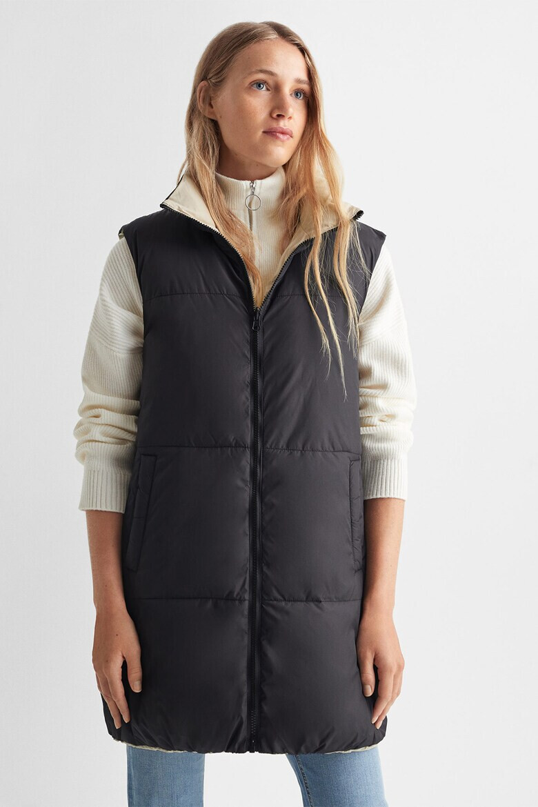 Mango Капитониран двулицев елек Long-Line - Pepit.bg