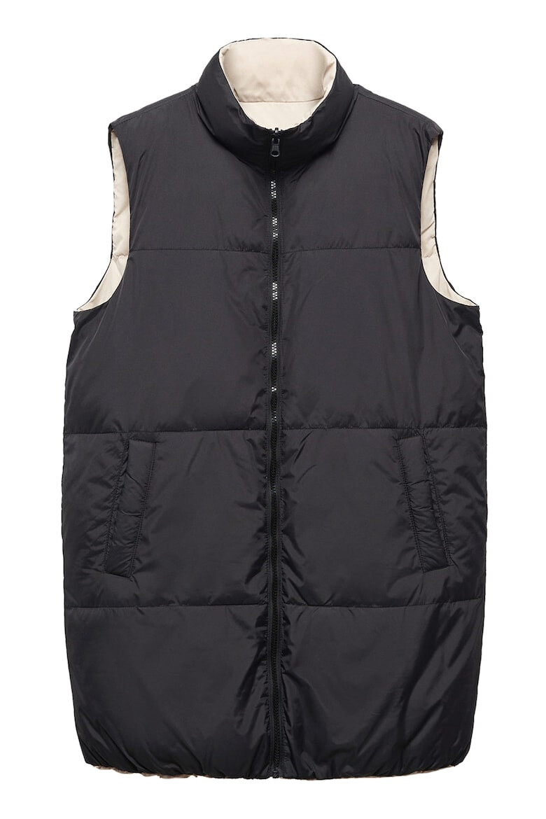 Mango Капитониран двулицев елек Long-Line - Pepit.bg