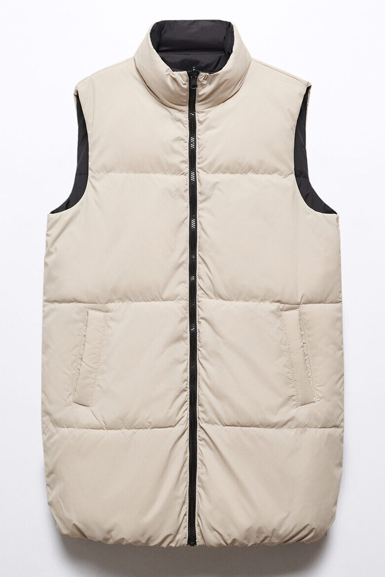 Mango Капитониран двулицев елек Long-Line - Pepit.bg