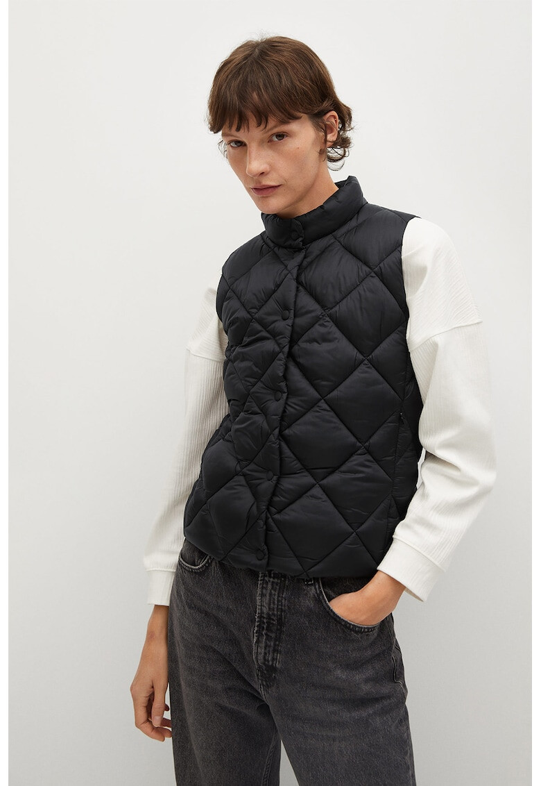 Mango Капитониран елек Blanvest - Pepit.bg