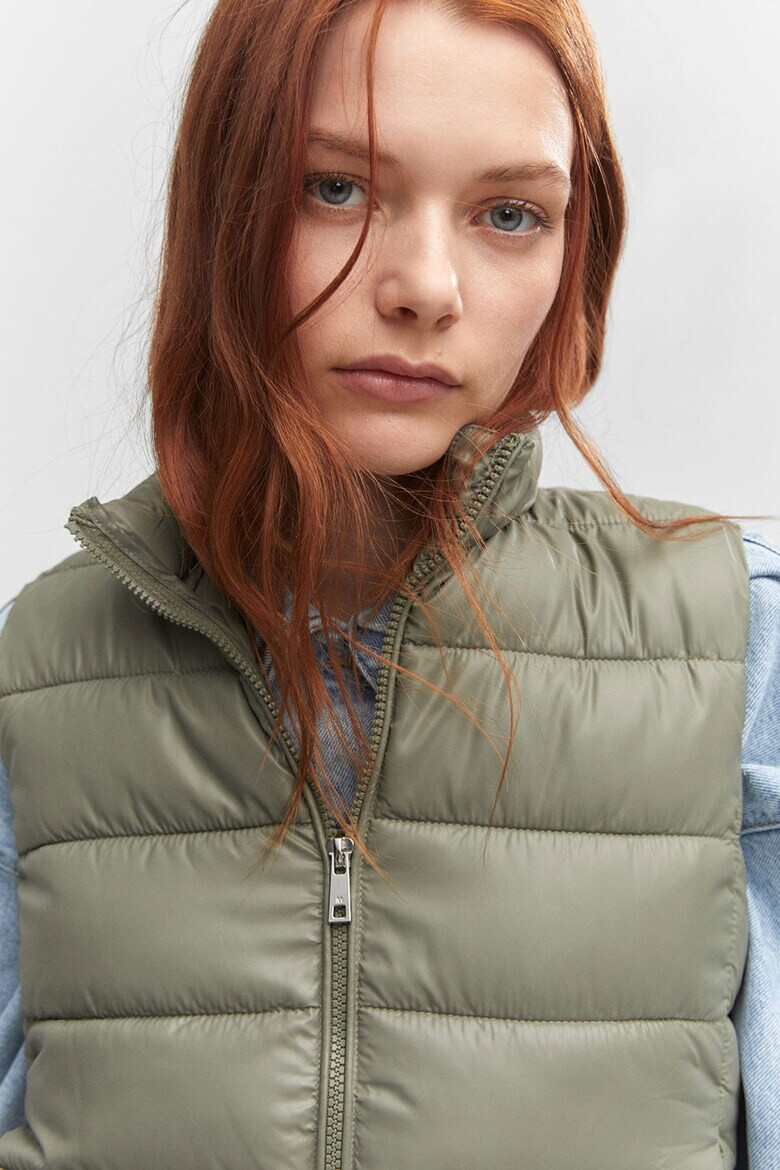 Mango Капитониран елек Blanvest - Pepit.bg