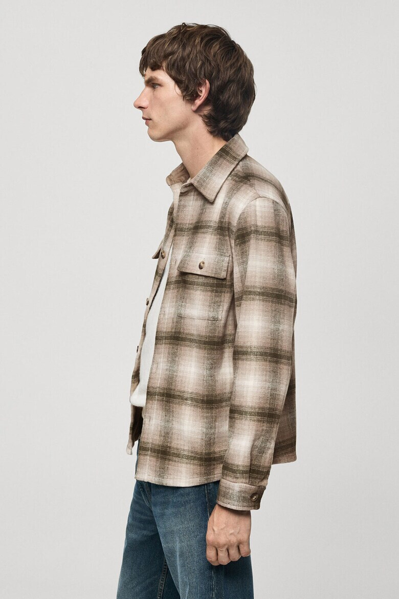 Mango Карирана риза - Pepit.bg