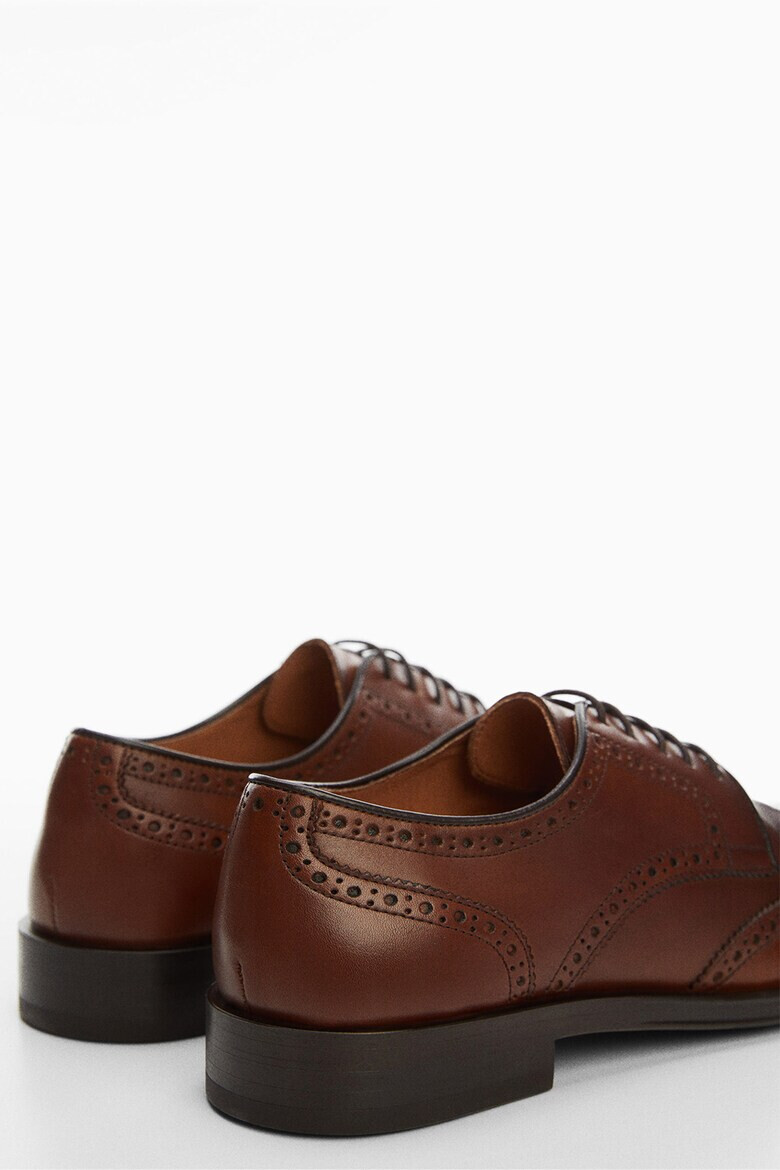 Mango Кожени обувки Brasipic тип Brogue - Pepit.bg