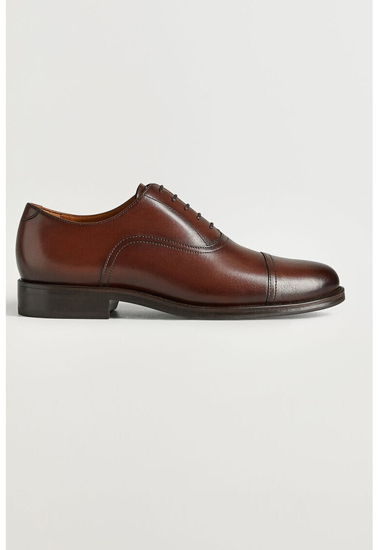 Mango Кожени обувки Madrid Oxford - Pepit.bg