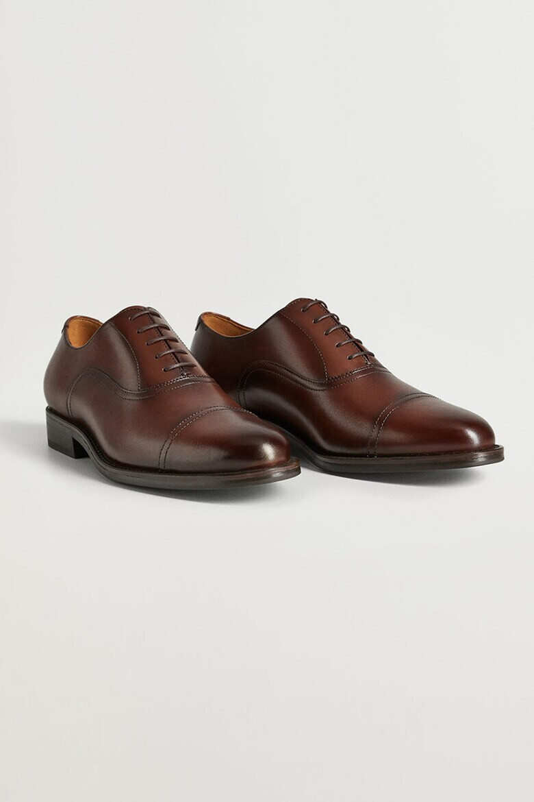 Mango Кожени обувки Madrid Oxford - Pepit.bg