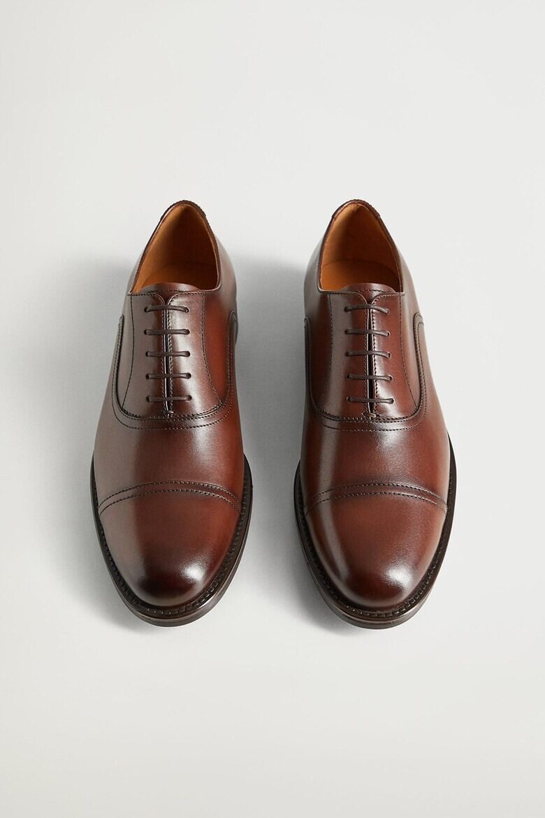 Mango Кожени обувки Madrid Oxford - Pepit.bg