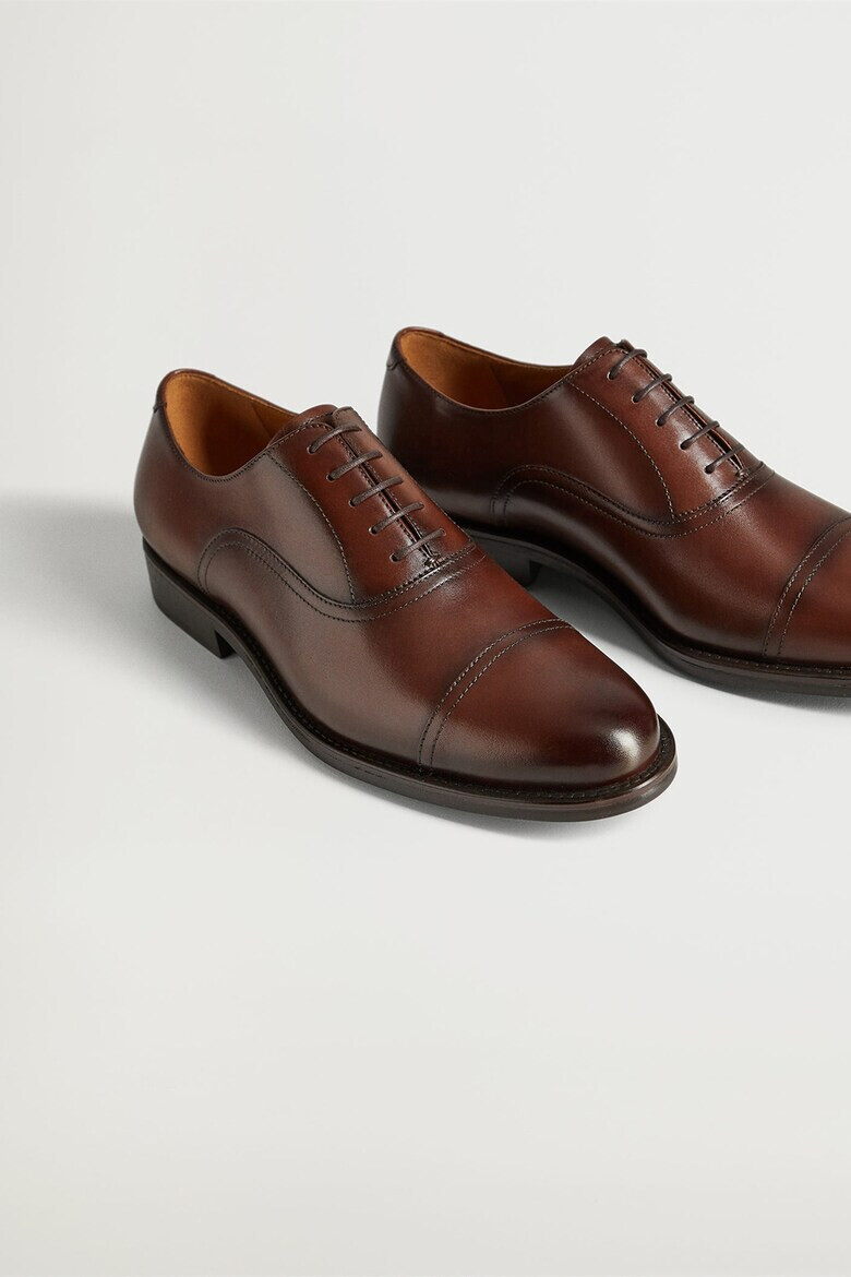 Mango Кожени обувки Madrid Oxford - Pepit.bg