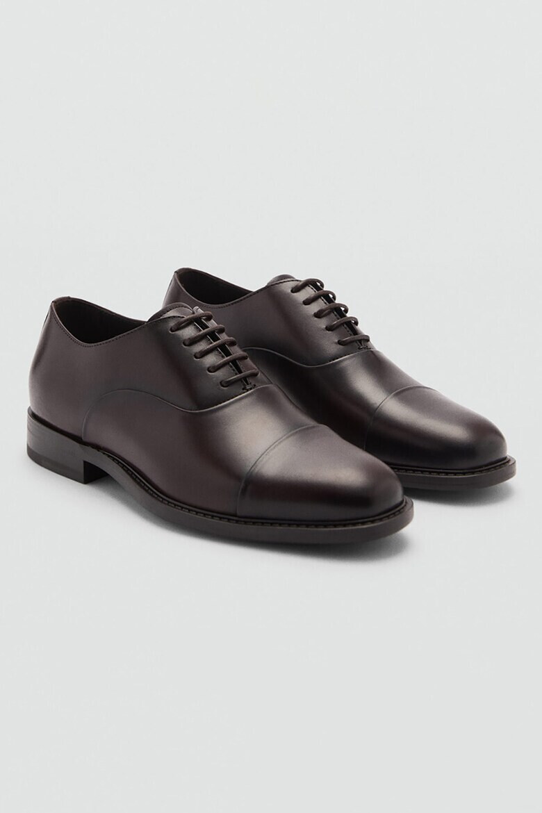 Mango Кожени обувки Madrid Oxford - Pepit.bg