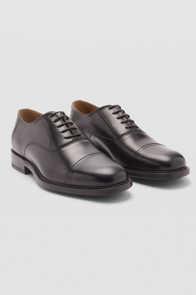 Mango Кожени обувки Oxford - Pepit.bg