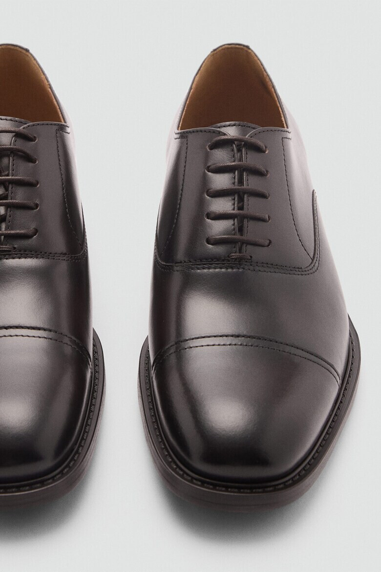 Mango Кожени обувки Oxford - Pepit.bg