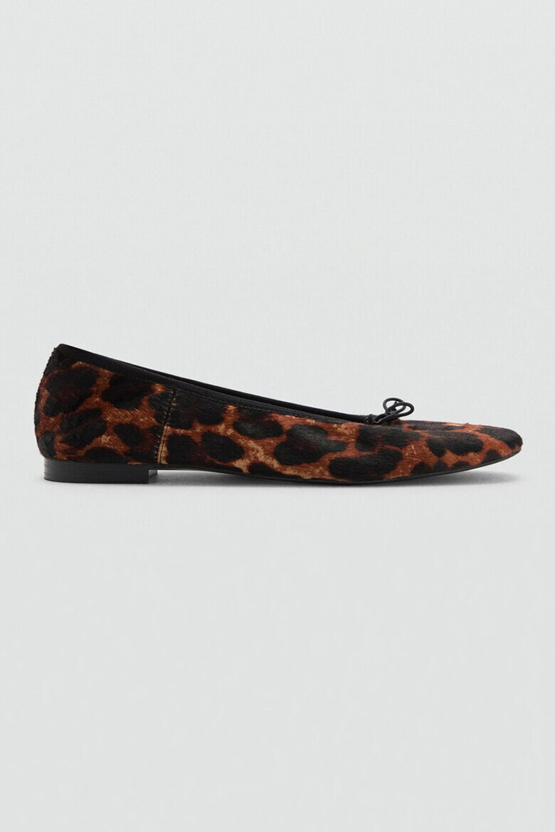 Mango Кожени пантофки Wild Leopard - Pepit.bg