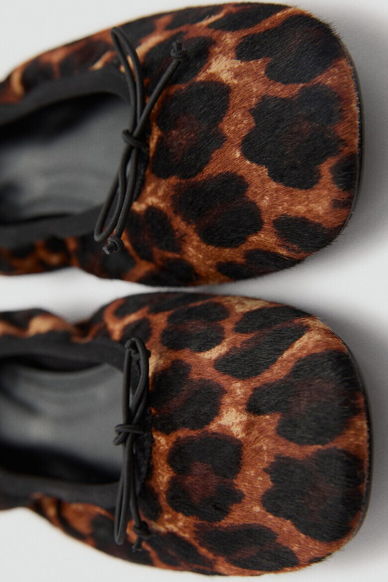 Mango Кожени пантофки Wild Leopard - Pepit.bg