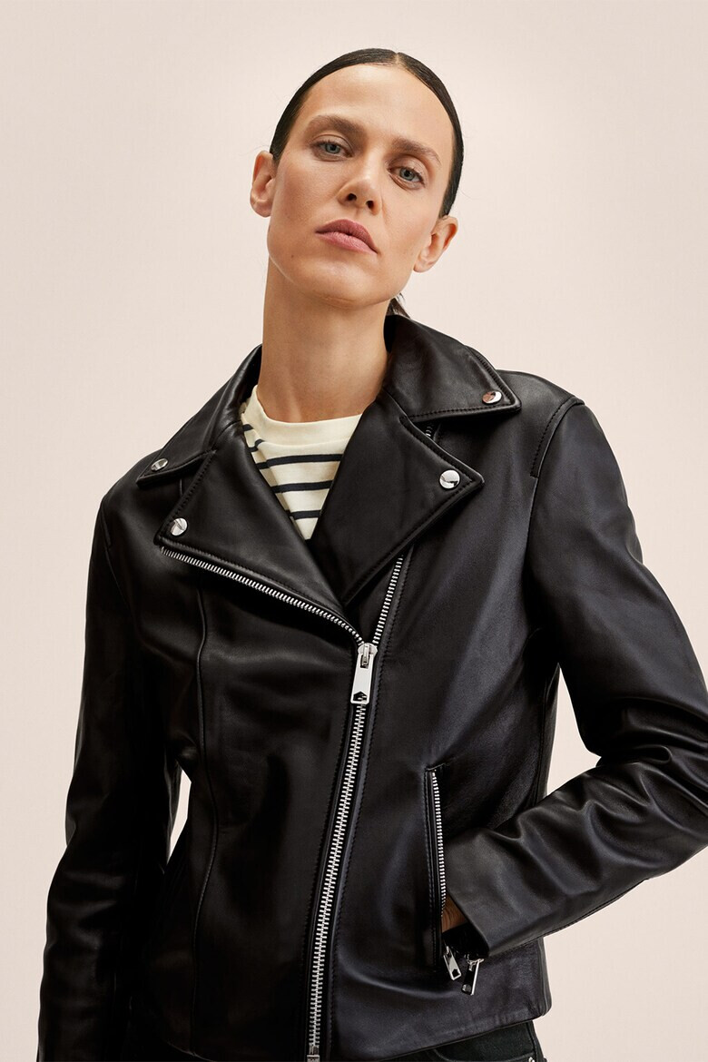 Mango Кожено яке Perfect - Pepit.bg