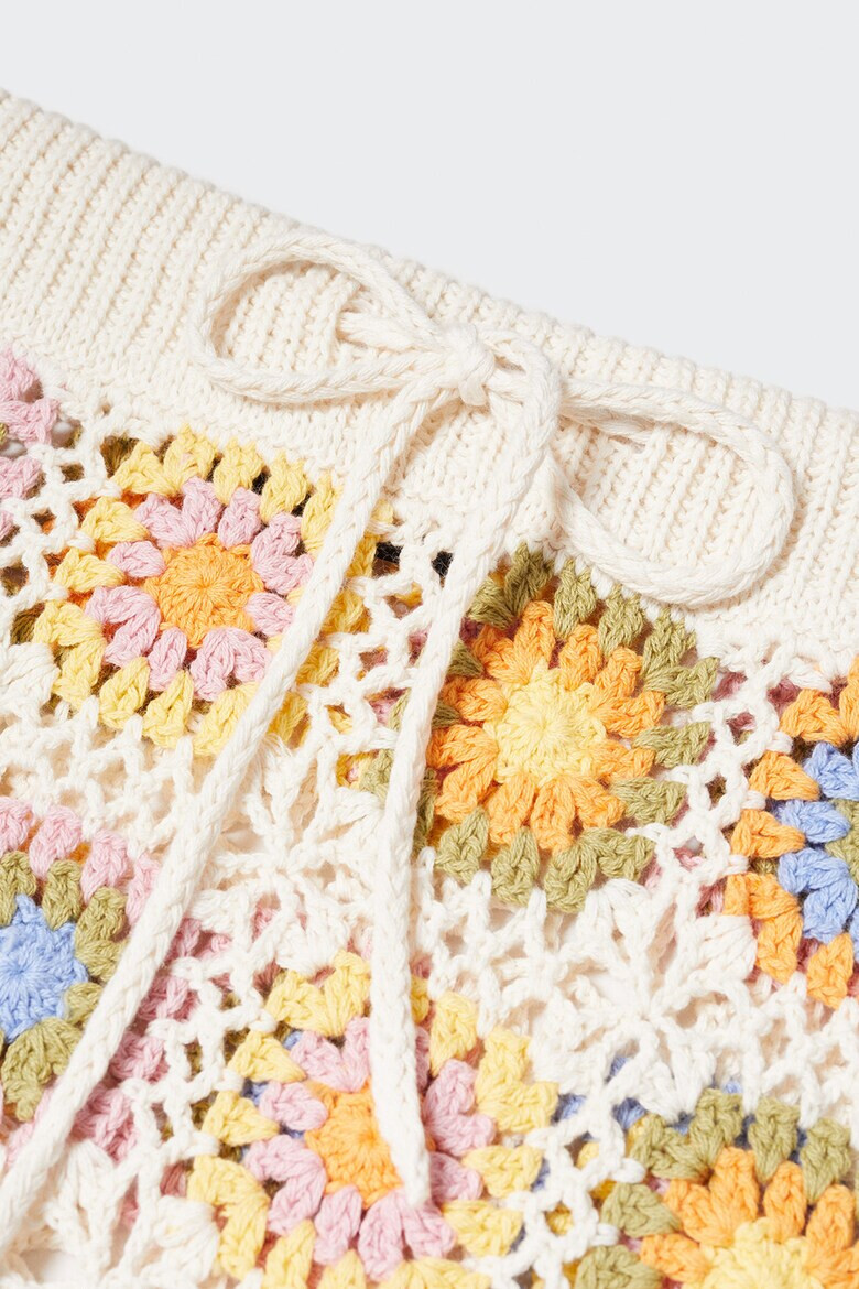 Mango Къса пола Homeclar Crochet - Pepit.bg