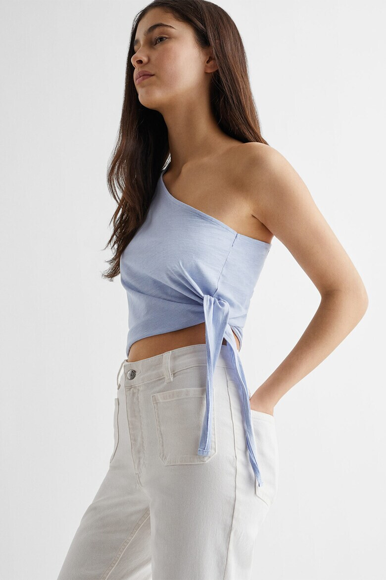 Mango Къса тениска One Shoulder - Pepit.bg