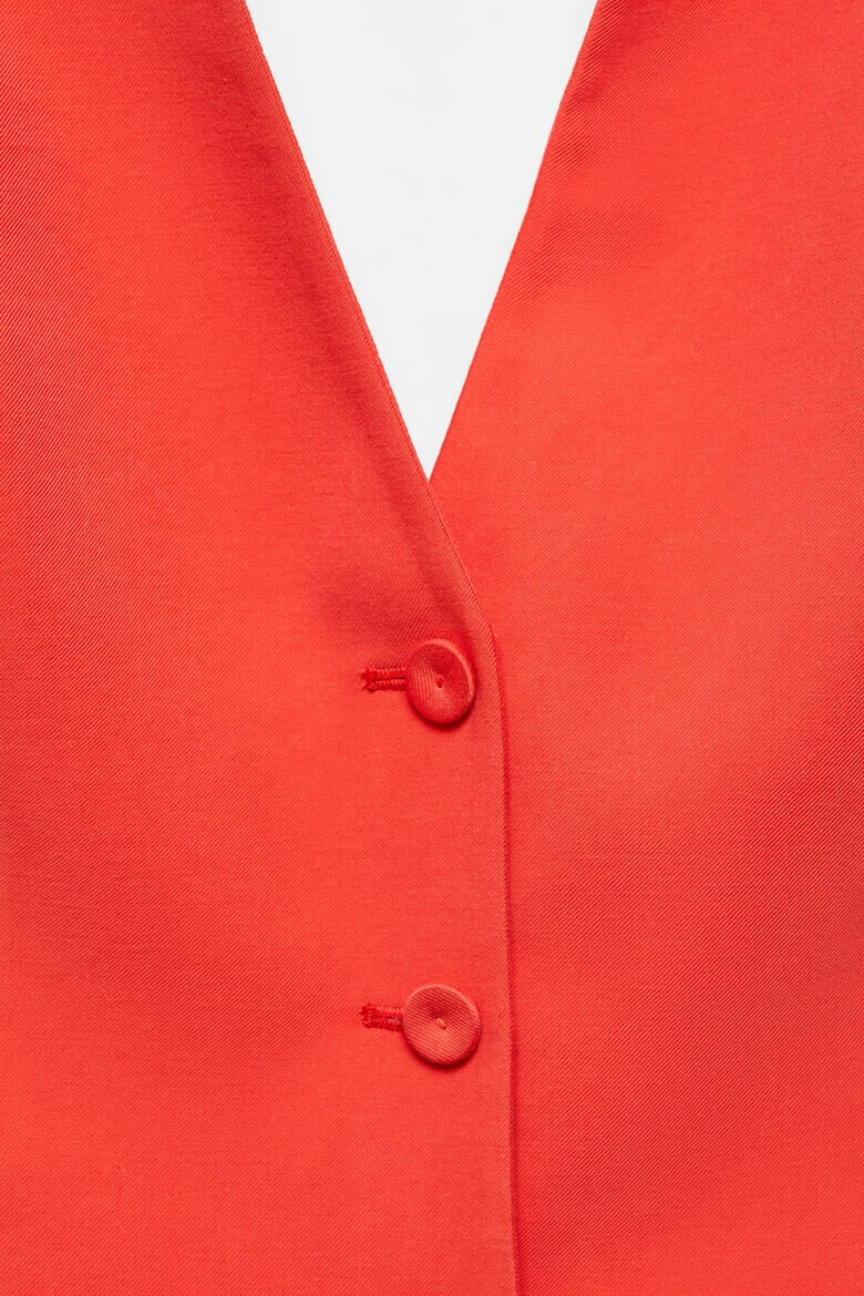 Mango Официален елек Tempo с шпиц - Pepit.bg