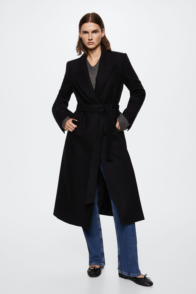Mango Палто Paris с раздвоен ревер - Pepit.bg