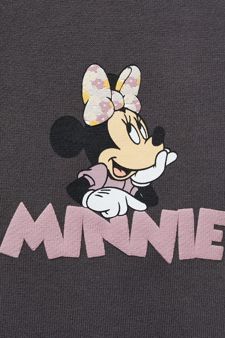 Mango Памучен суитшърт с принт на Minnie Mouse - Pepit.bg