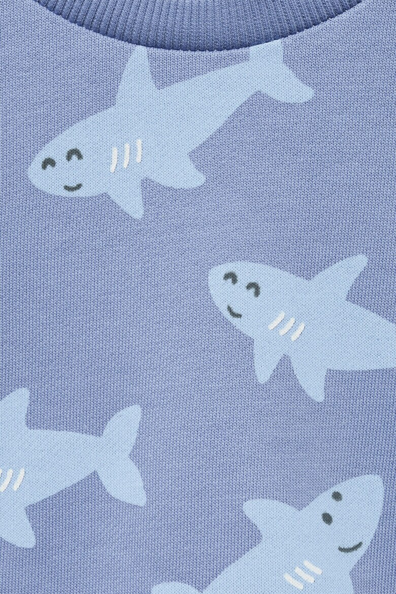 Mango Памучен суитшърт Shark - Pepit.bg
