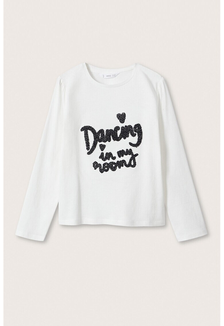 Mango Памучна блуза Dancing с бродерии - Pepit.bg