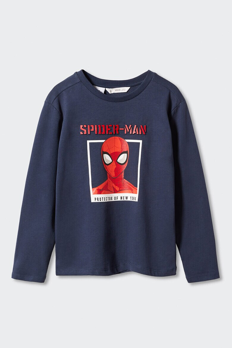 Mango Памучна блуза Protect Spider-Man - Pepit.bg
