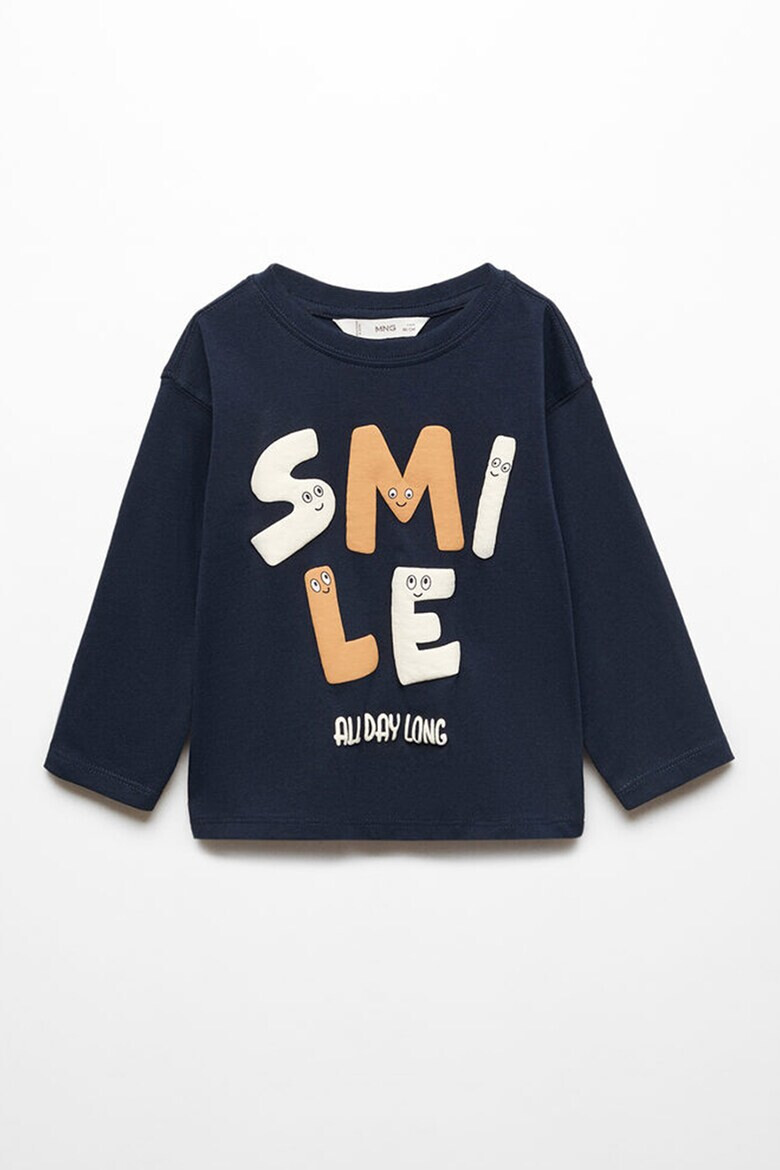 Mango Памучна блуза Smile - Pepit.bg