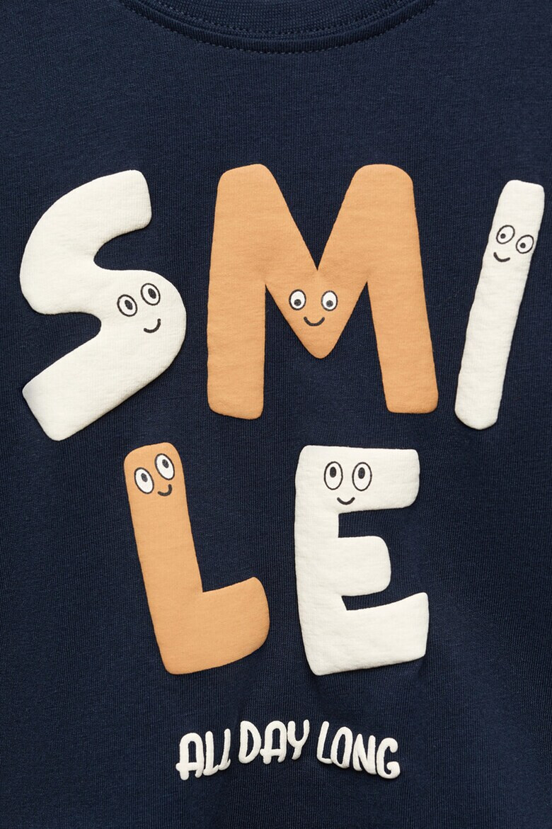 Mango Памучна блуза Smile - Pepit.bg