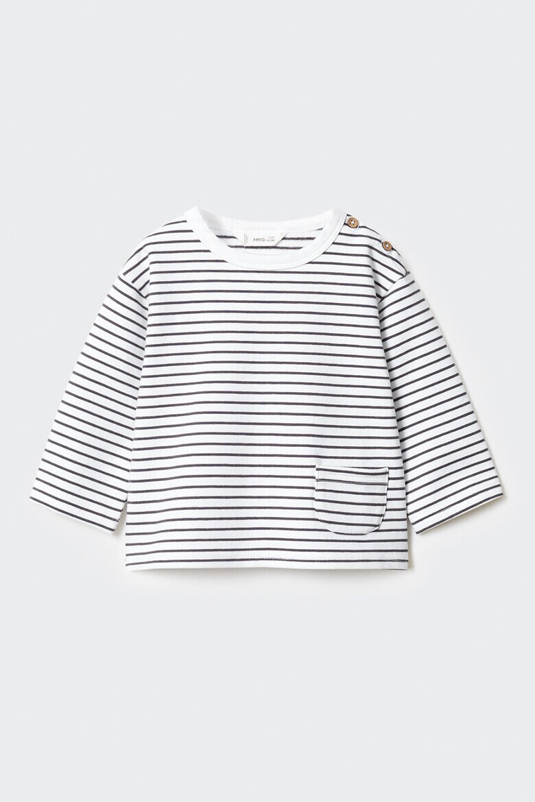 Mango Памучна блуза Stripe - Pepit.bg