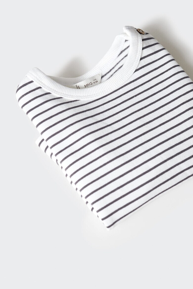 Mango Памучна блуза Stripe - Pepit.bg