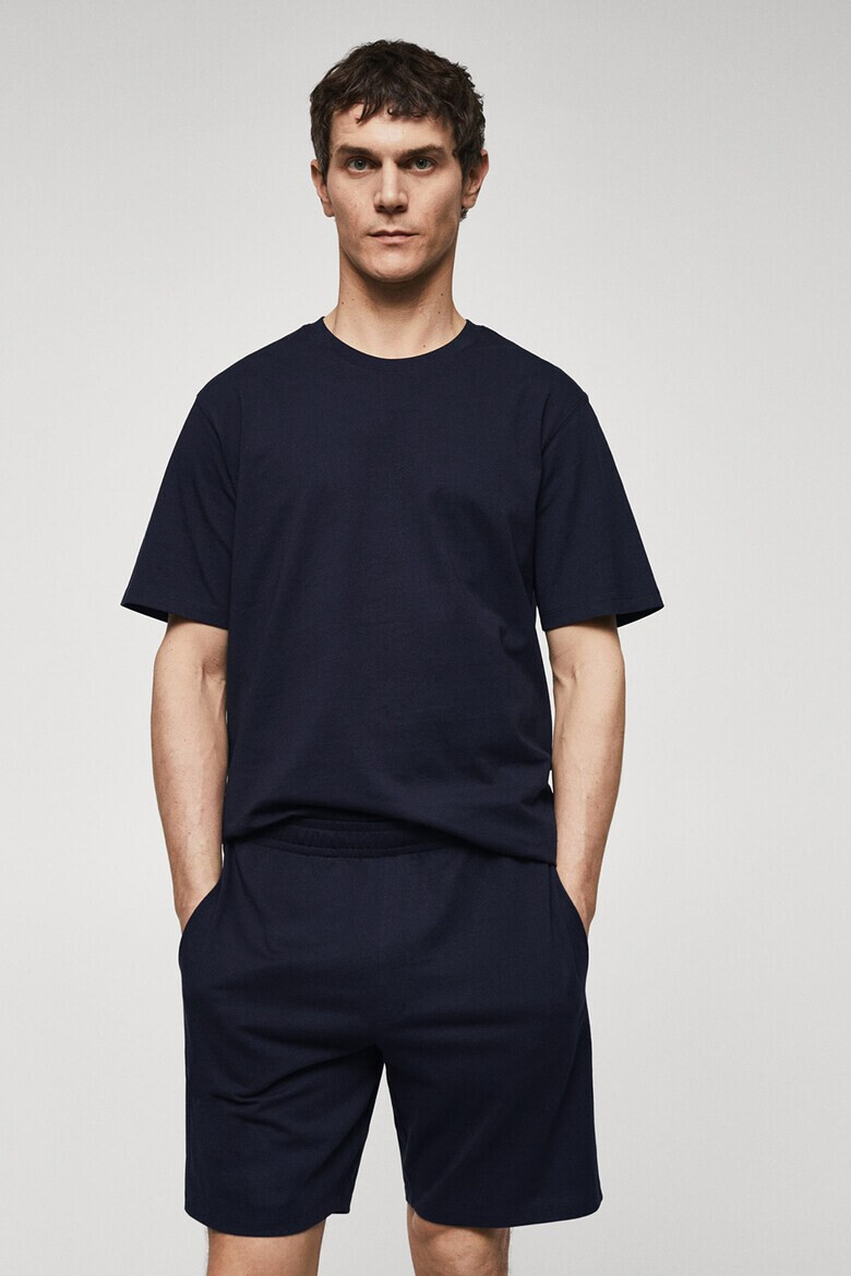 Mango Къса памучна пижама Sleep - Pepit.bg