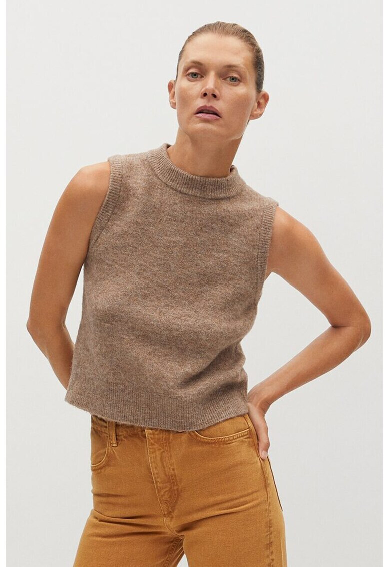 Mango Плетен топ Tommy - Pepit.bg