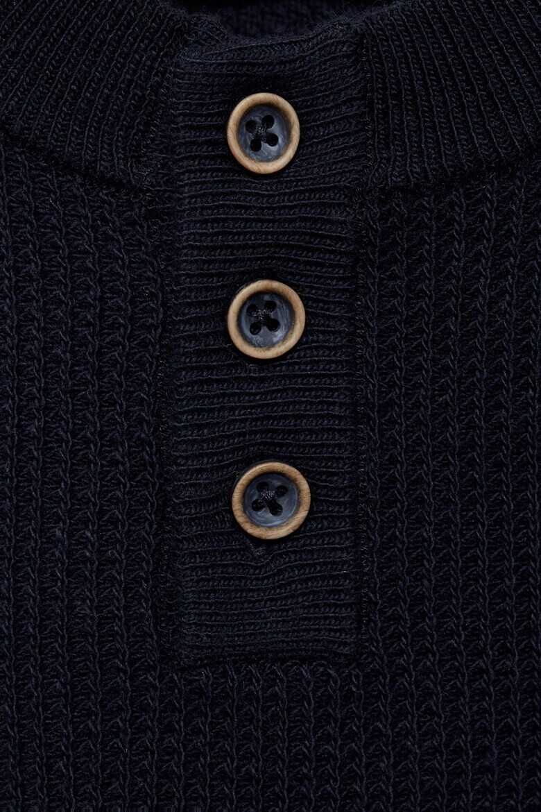Mango Пуловер Henley - Pepit.bg