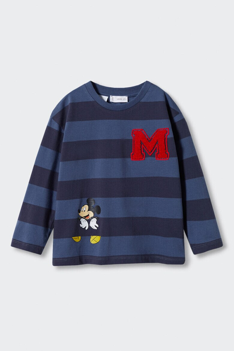 Mango Раирана блуза с щампа на Mickey Mouse - Pepit.bg