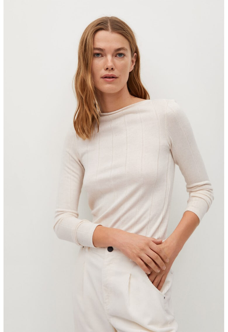 Mango Рипсена блуза Ribbed - Pepit.bg
