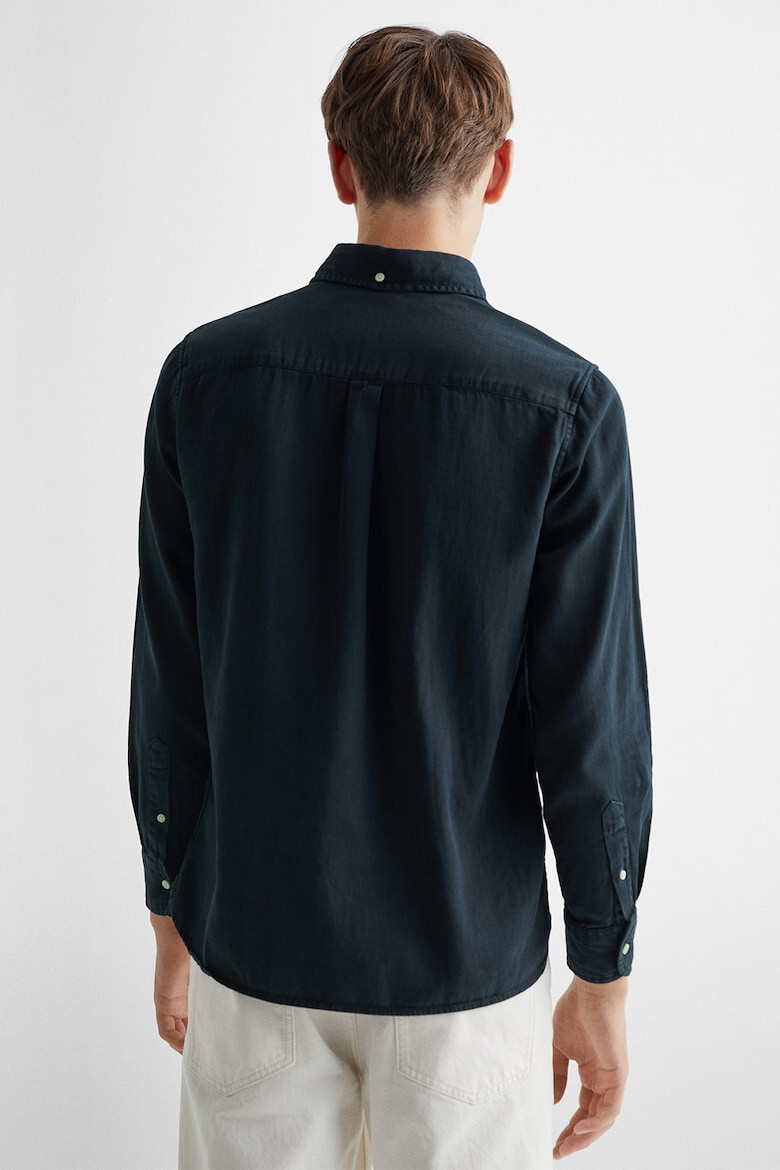 Mango Риза Garment Oxford - Pepit.bg