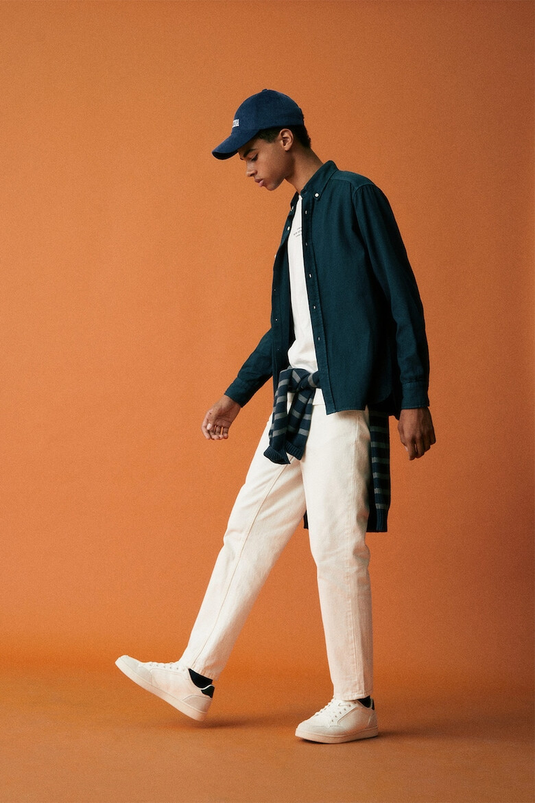 Mango Риза Garment Oxford - Pepit.bg