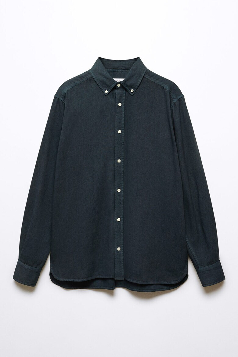 Mango Риза Garment Oxford - Pepit.bg