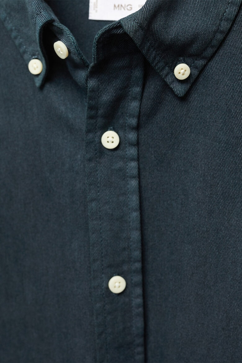 Mango Риза Garment Oxford - Pepit.bg
