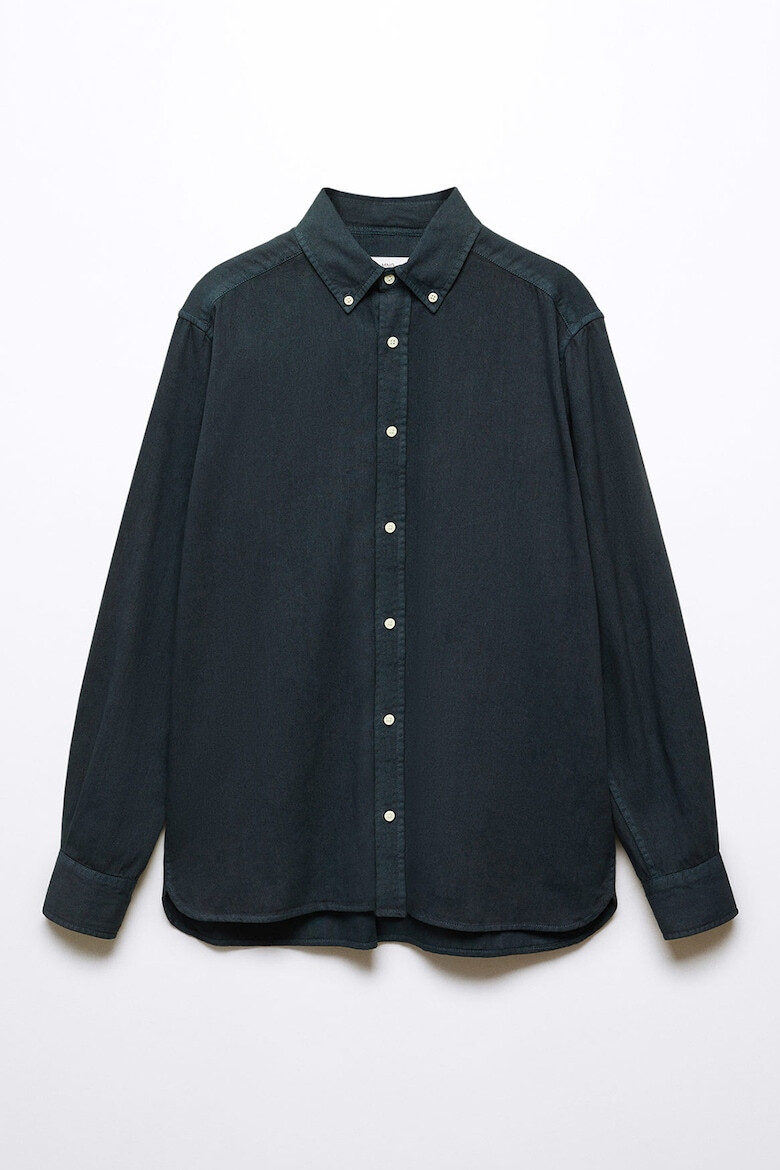 Mango Риза Garment Oxford - Pepit.bg