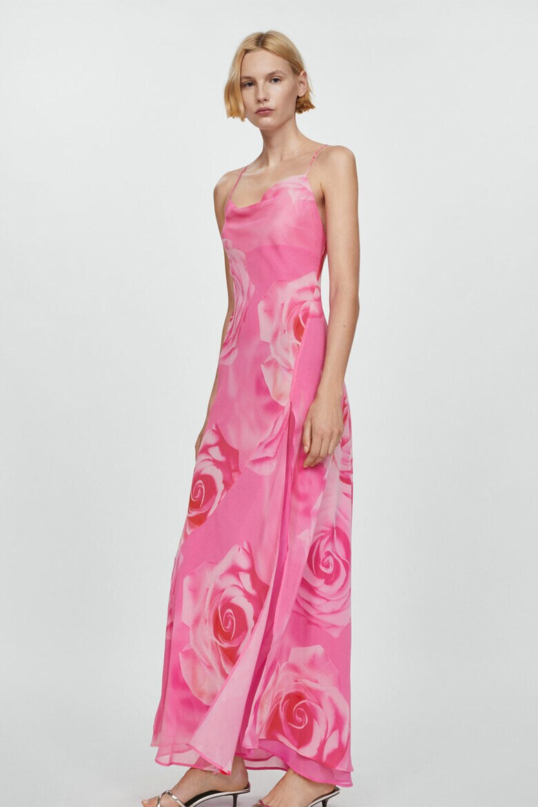 Mango Рокля Rosa с цепка встрани - Pepit.bg
